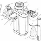 Suavizador de agua para casa de gabinete Ecosmart 3